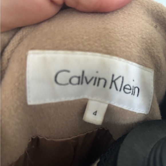 Calvin Klein Wool/Angora Short Coat - Picture 3 of 9